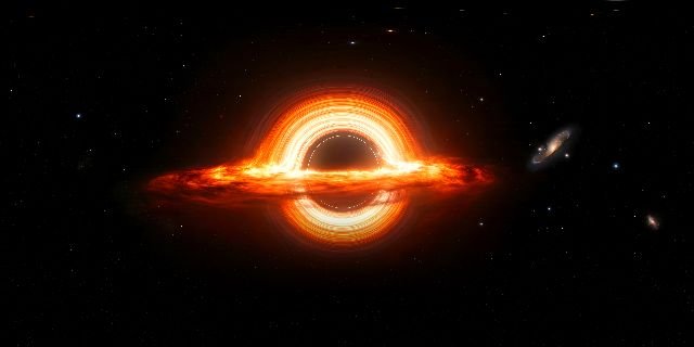Event Horizon, 360° world: Photorealistic · deep space · far elements